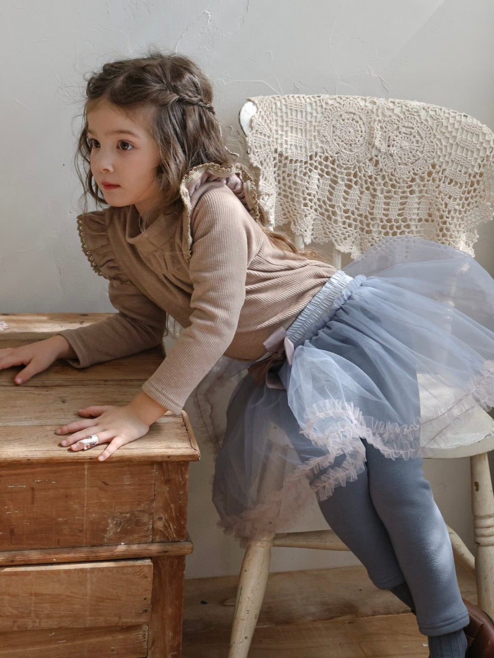 Lydia tulle leggings