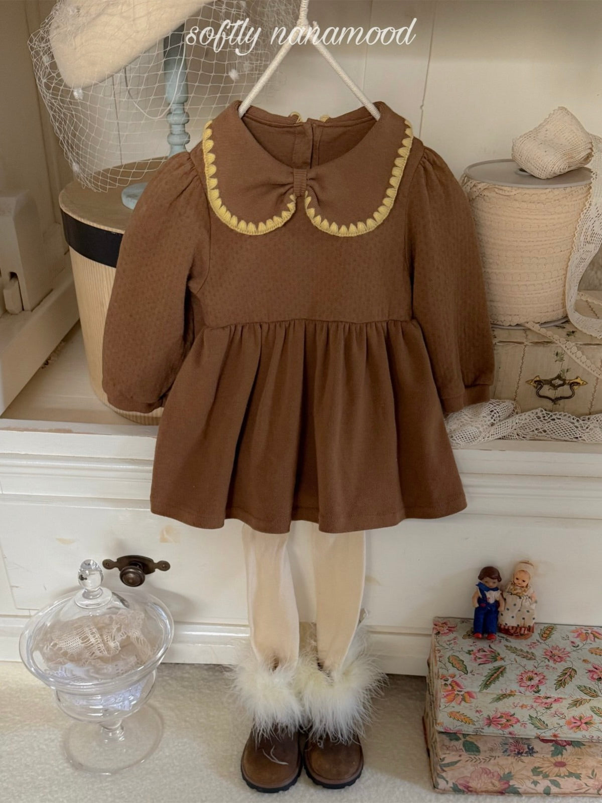 Bebe rosy ribbon one piece