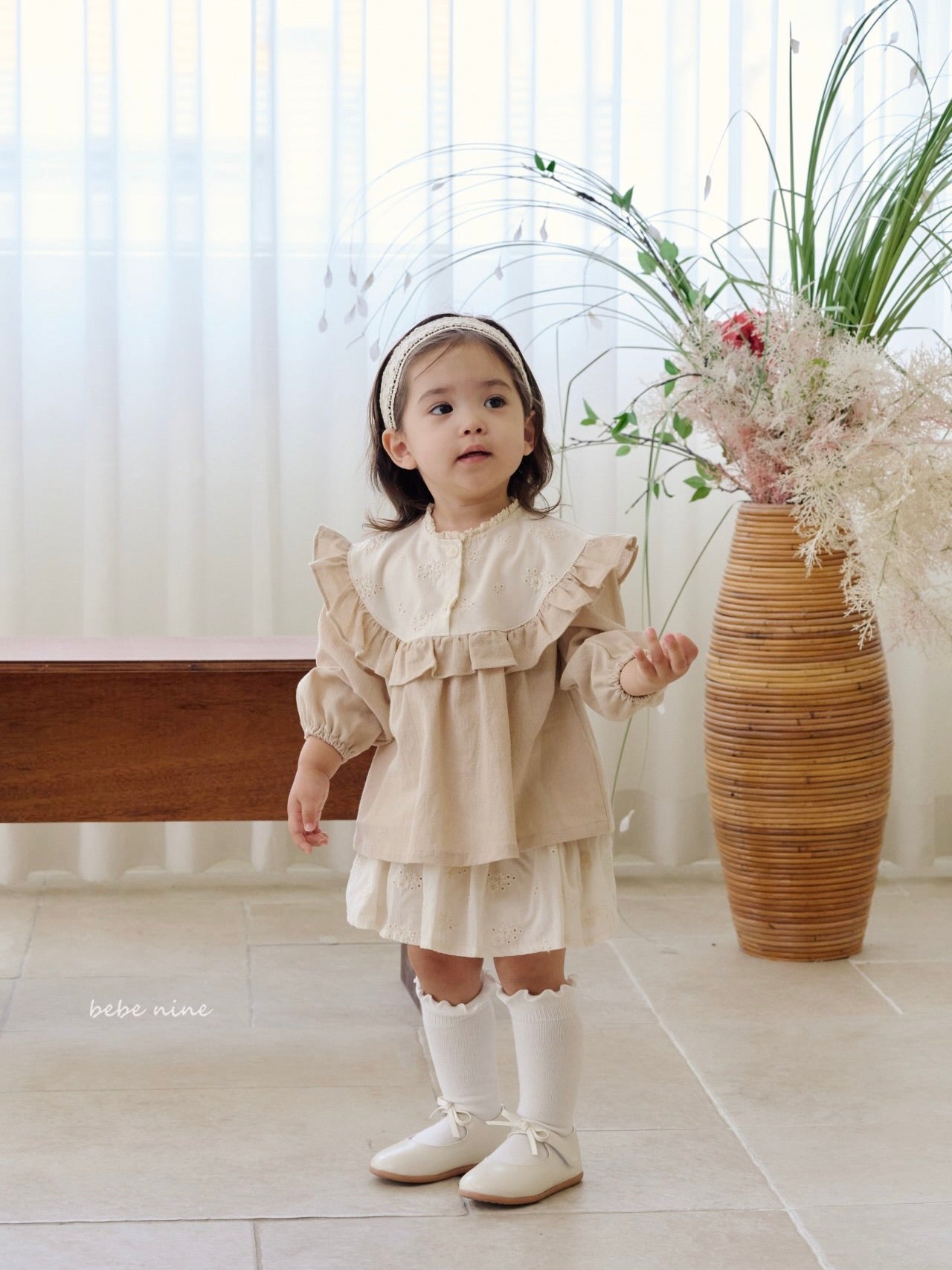 Nice Frill Knee Socks Set