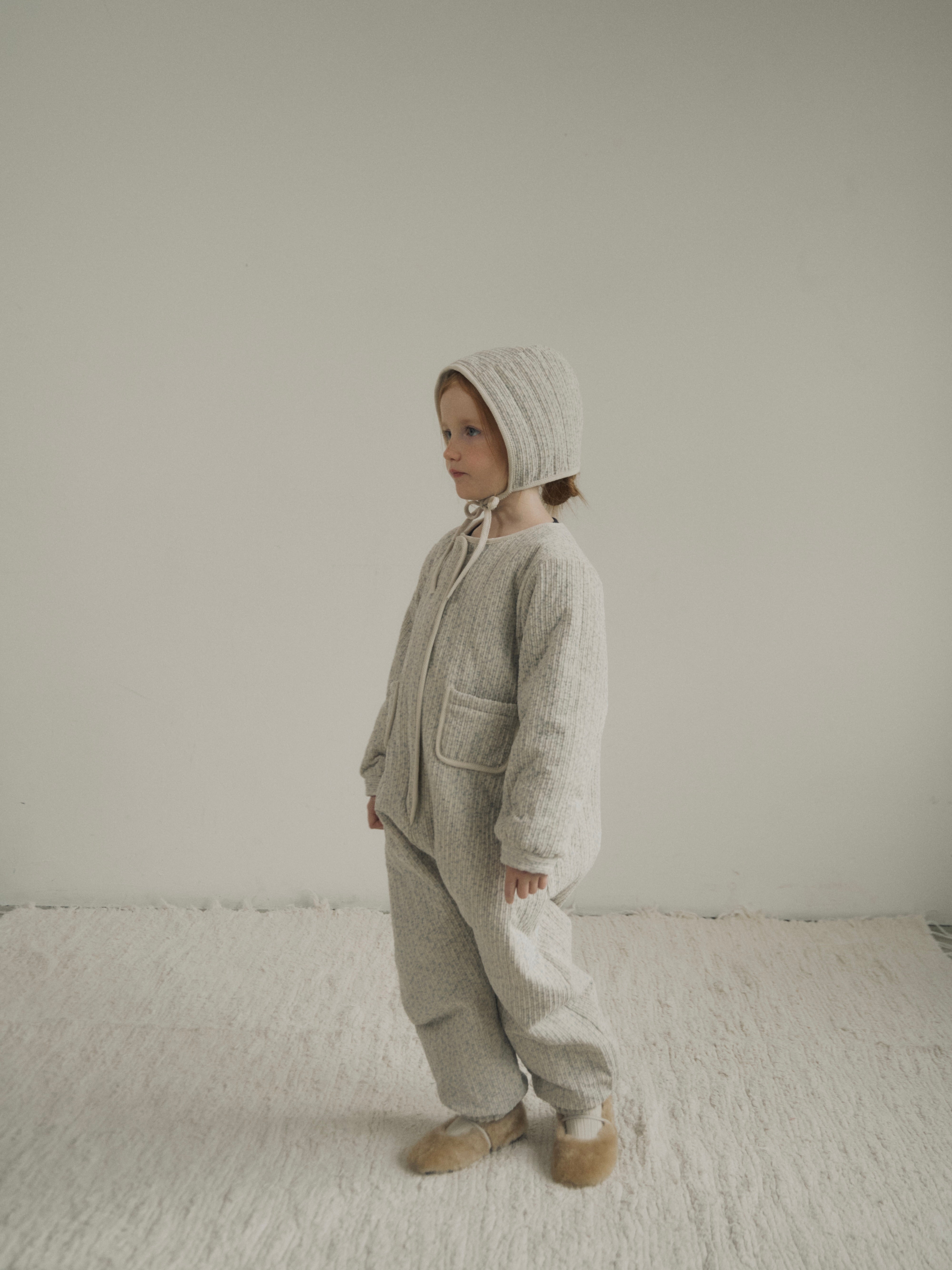 Bloom padding suit & bonnet