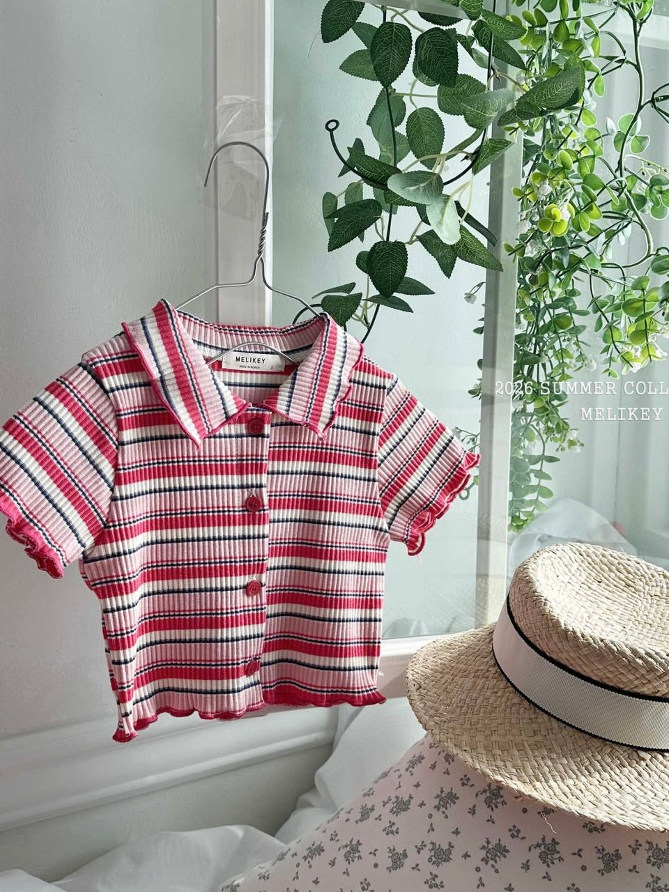 Sugar collar T shirt