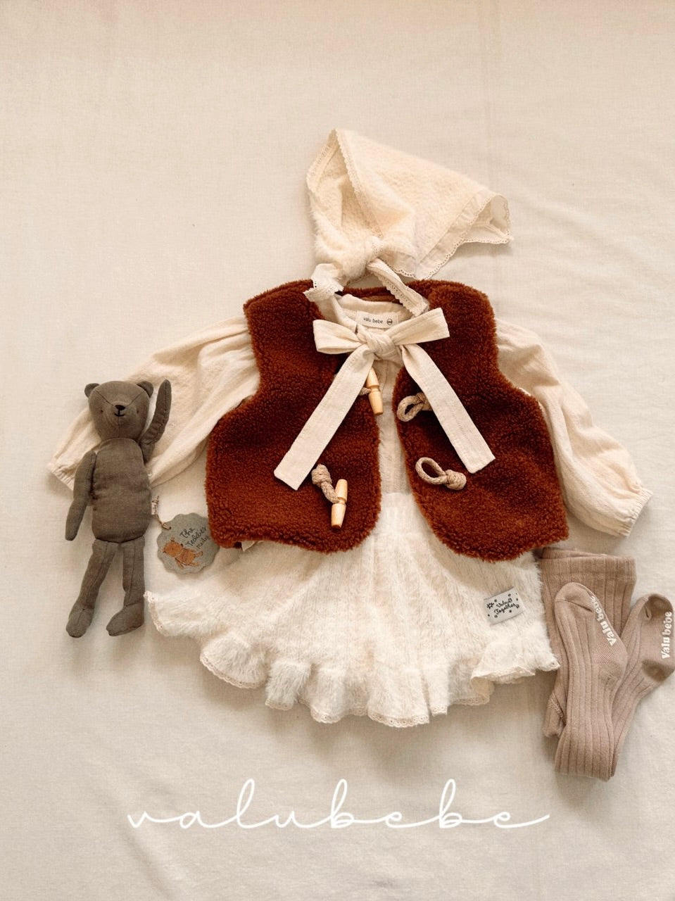 Lace fluffy scarf (baby)