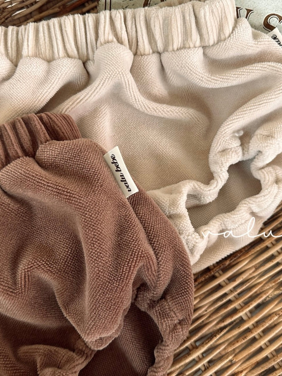 Fluffy velour bloomer (baby)