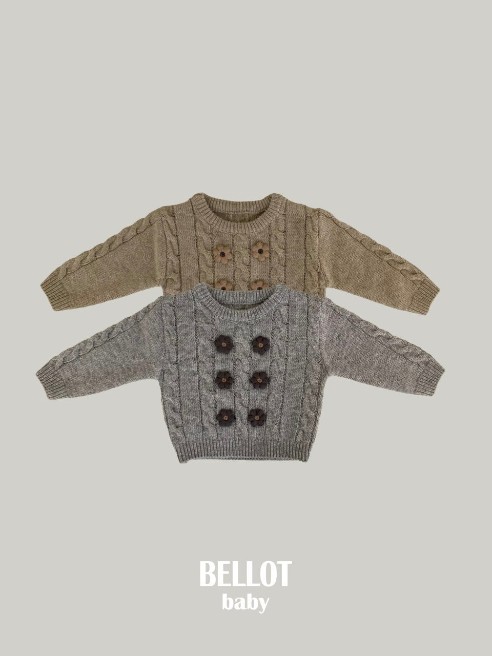Bebe flower knit