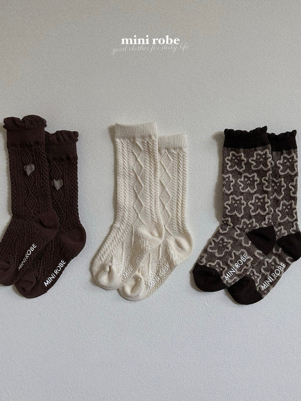 Bear socks set (minirobe)