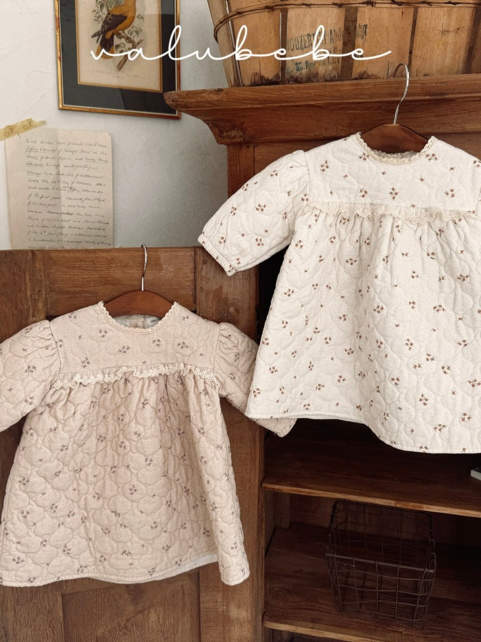 Lace padded one piece (baby)