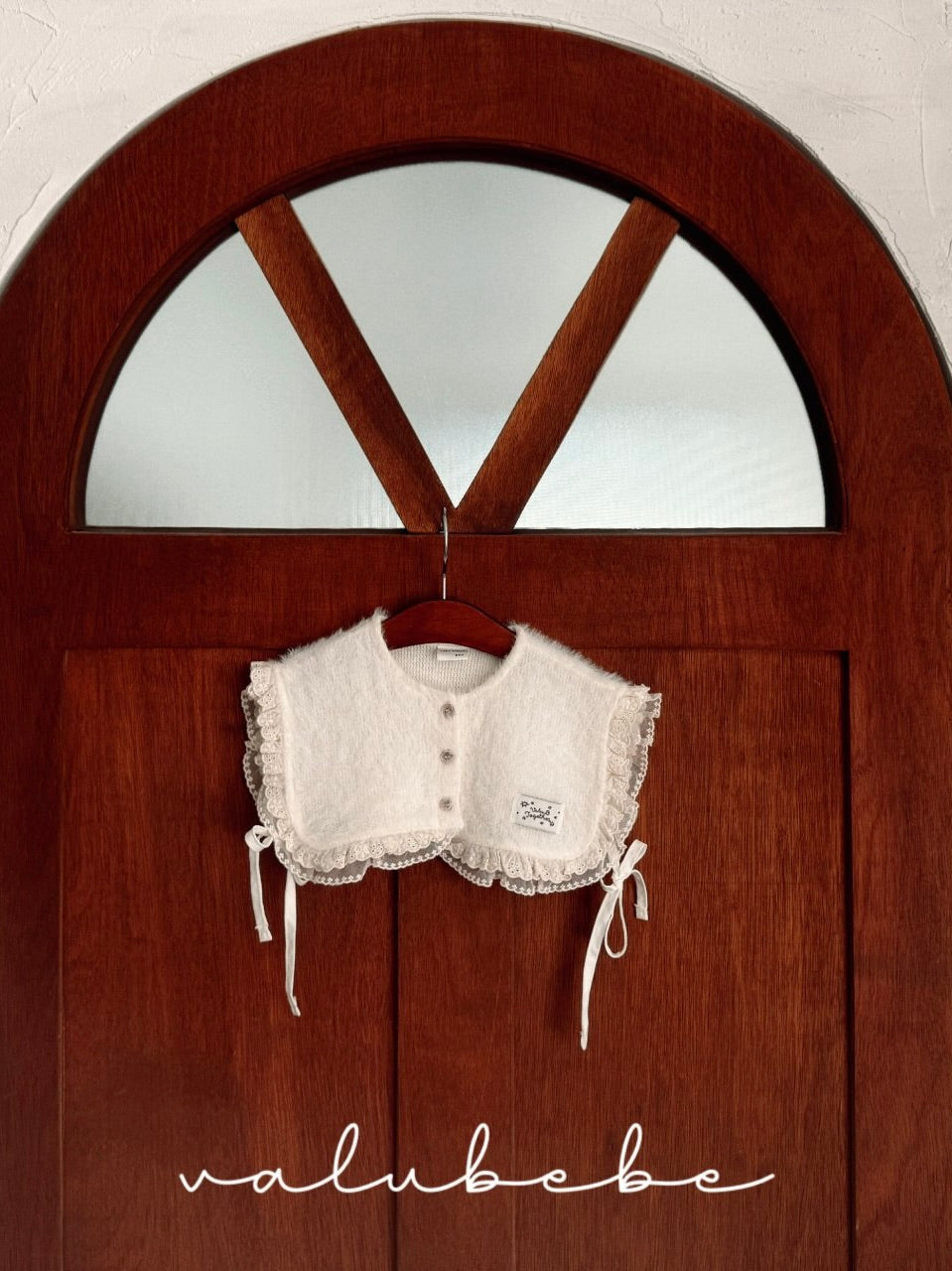 Lace ribbon cape (baby)