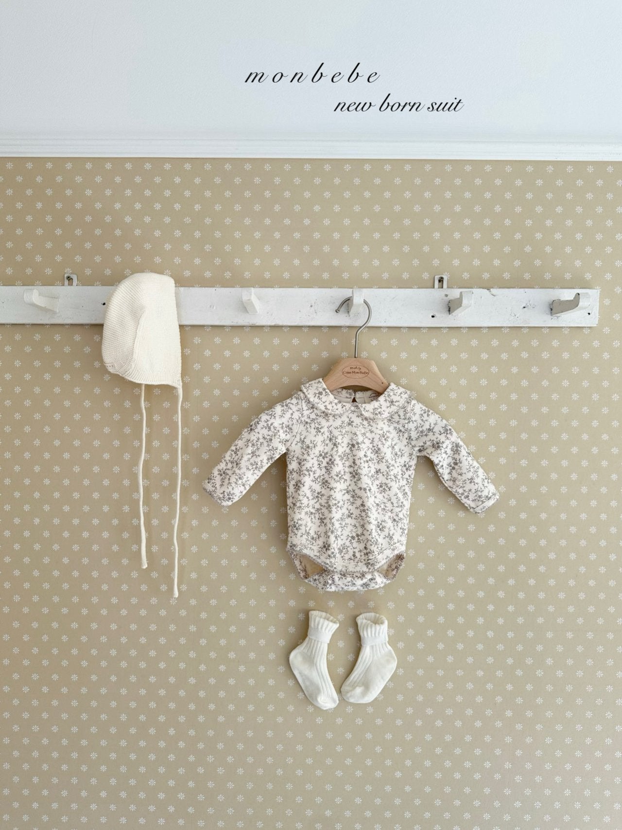 Printed collar rompers