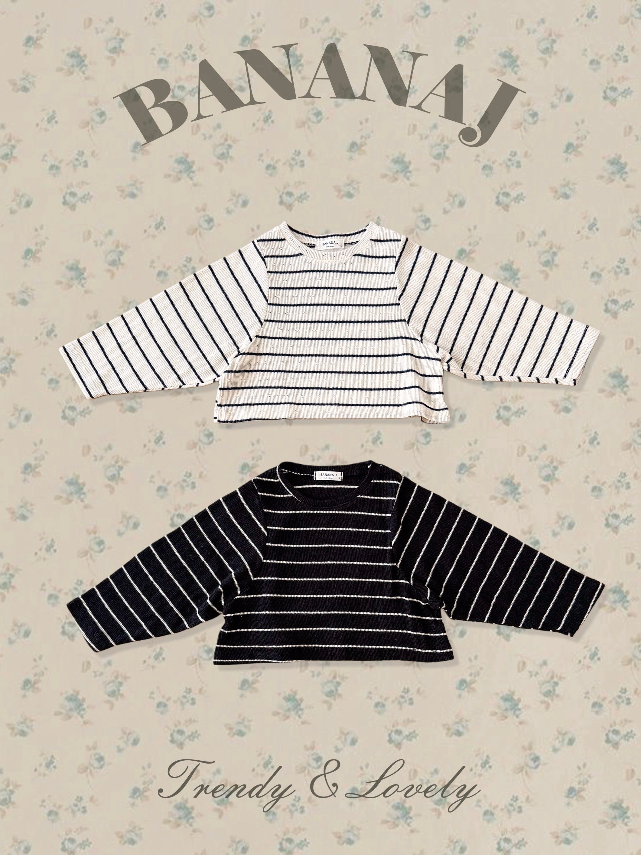 With stripe T