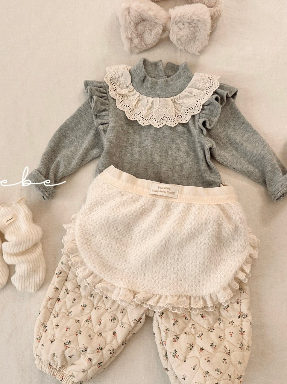 Lace layered skirt (baby)