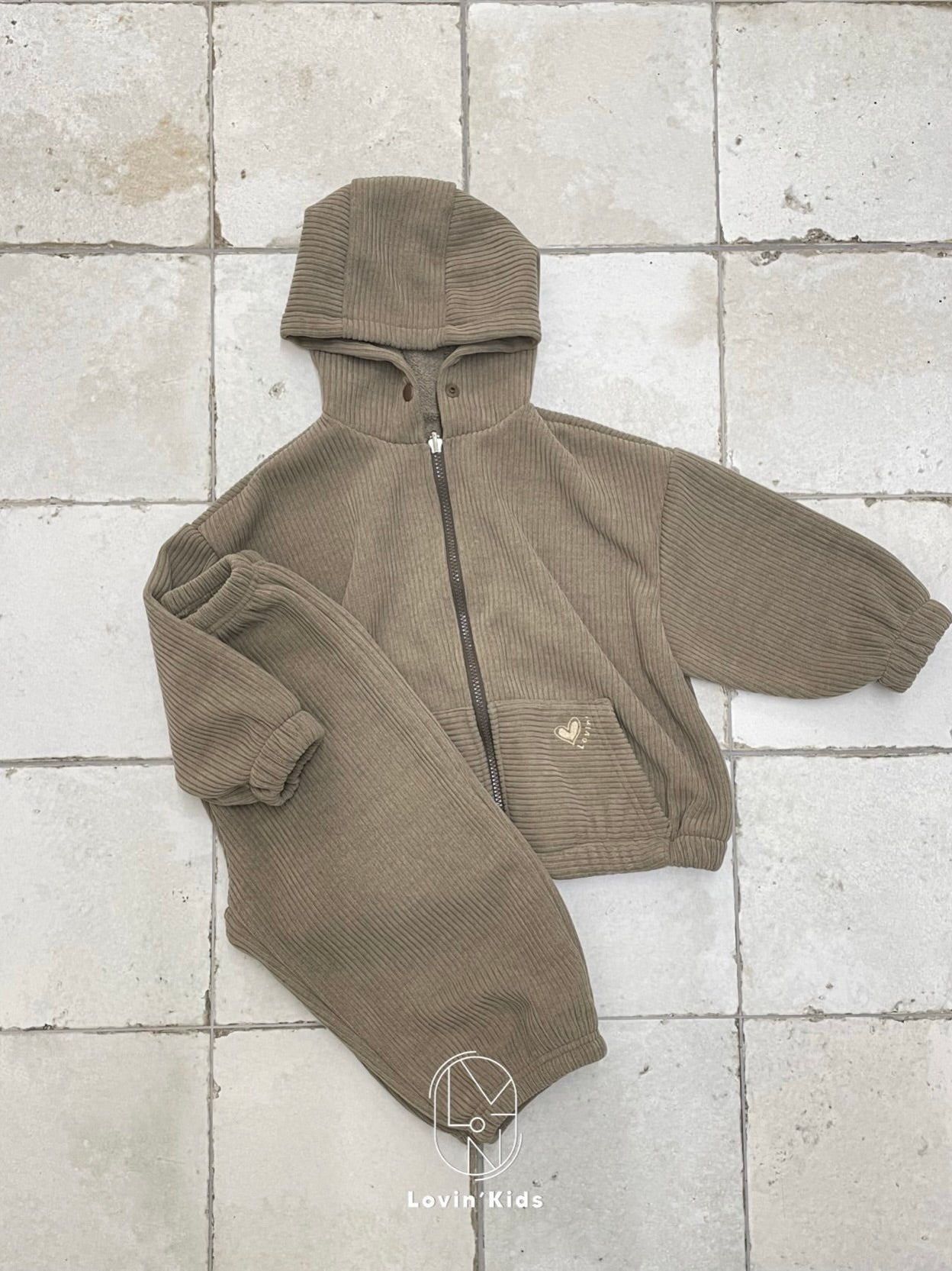 Warm zip-up hoodie