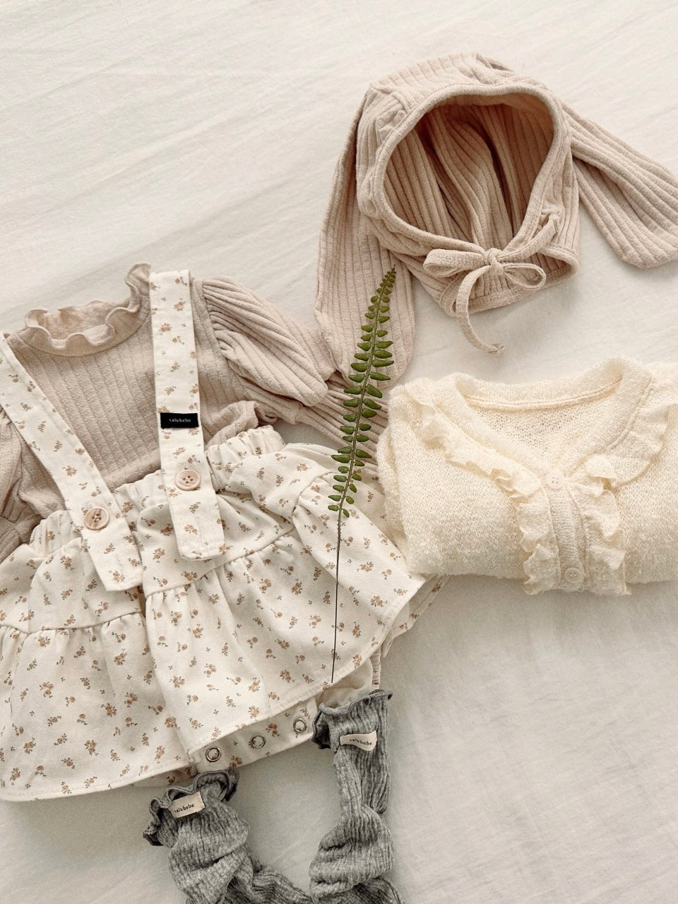 Flower suspender skirt bloomer (baby)