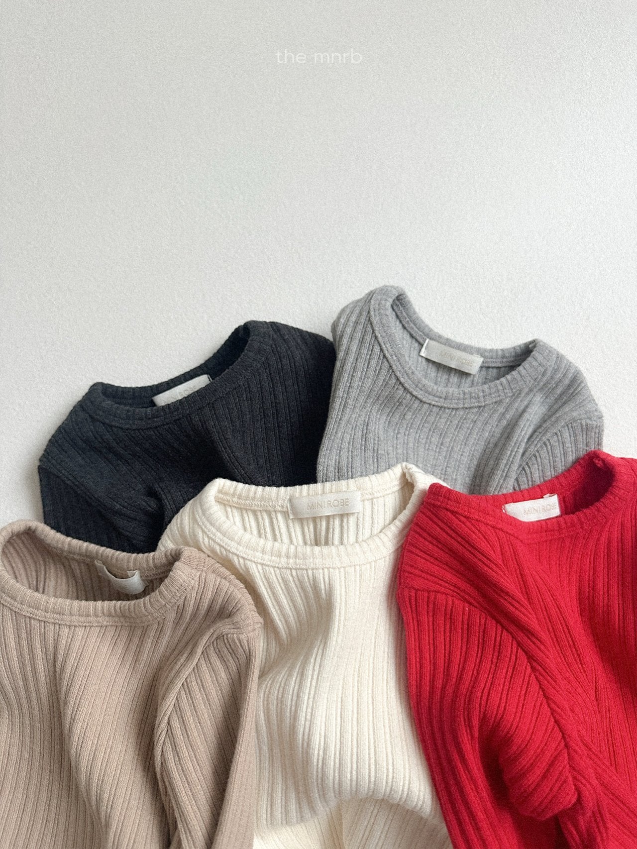 Winter ribbed T-shirt