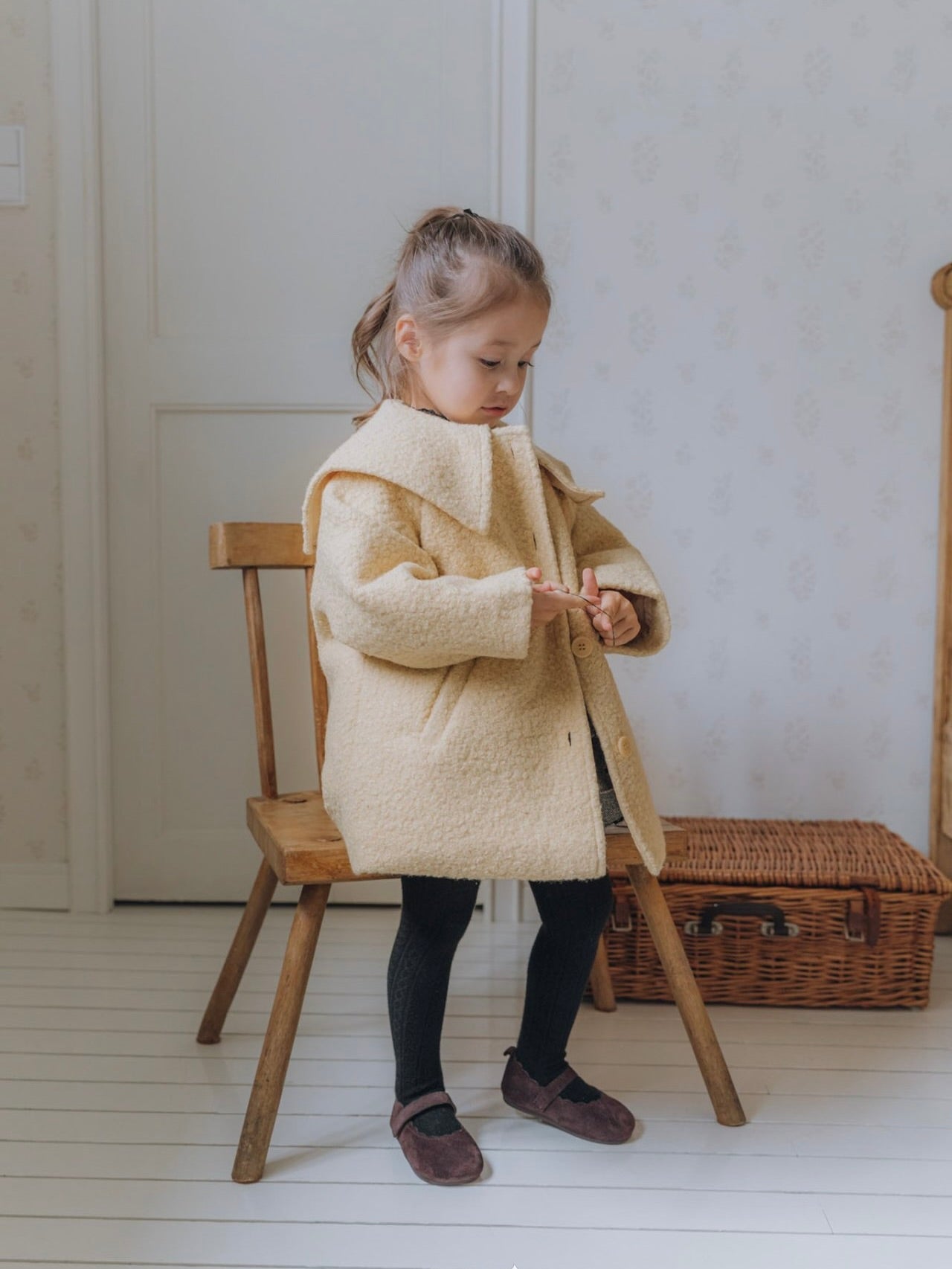 Chloe ribbon cancan pants