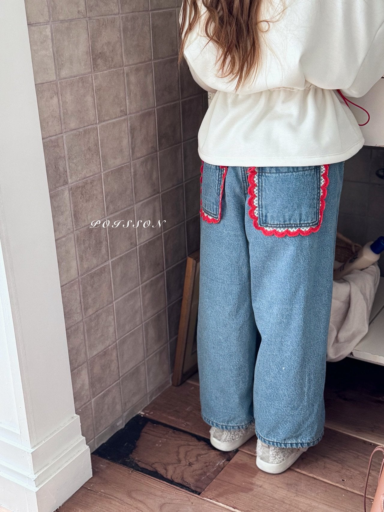 Ruby pocket denim pants