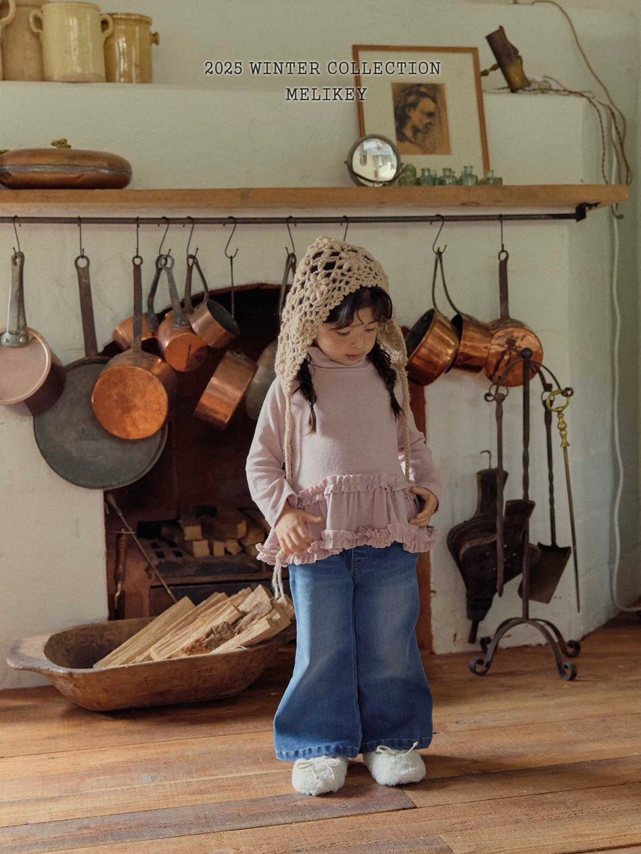 Tutu frill turtle neck T