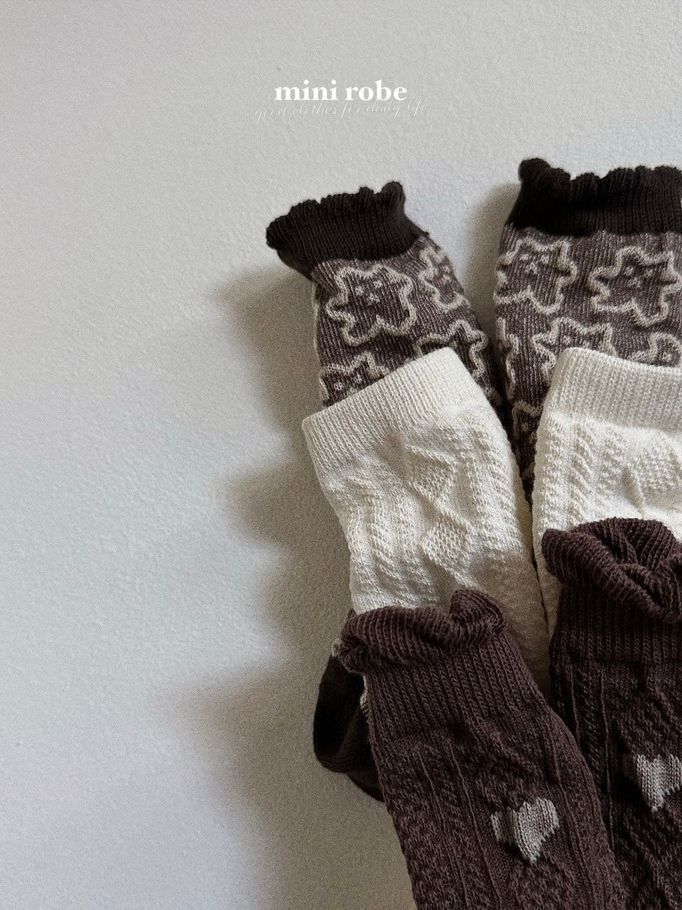 Bear socks set (minirobe)