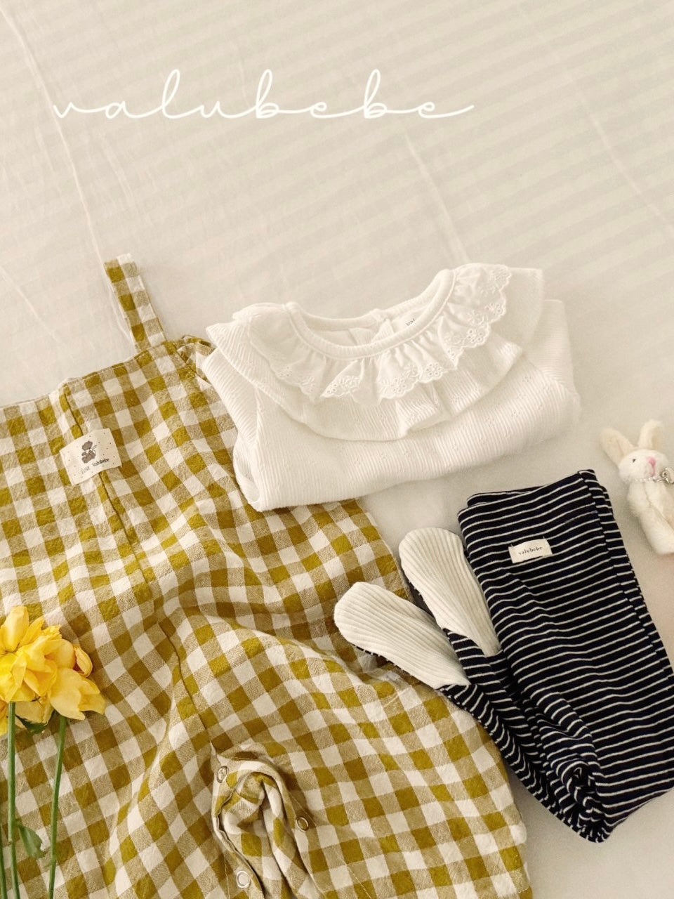 Stripe footed leggings