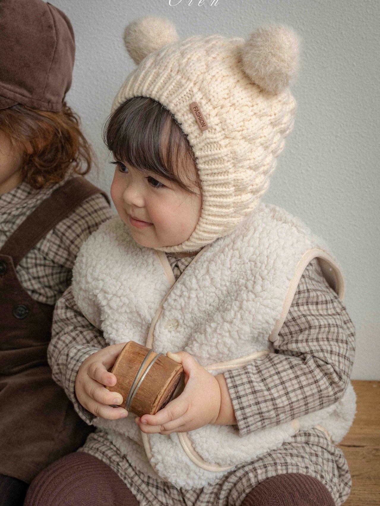 Bonbon knit bonnet (baby)