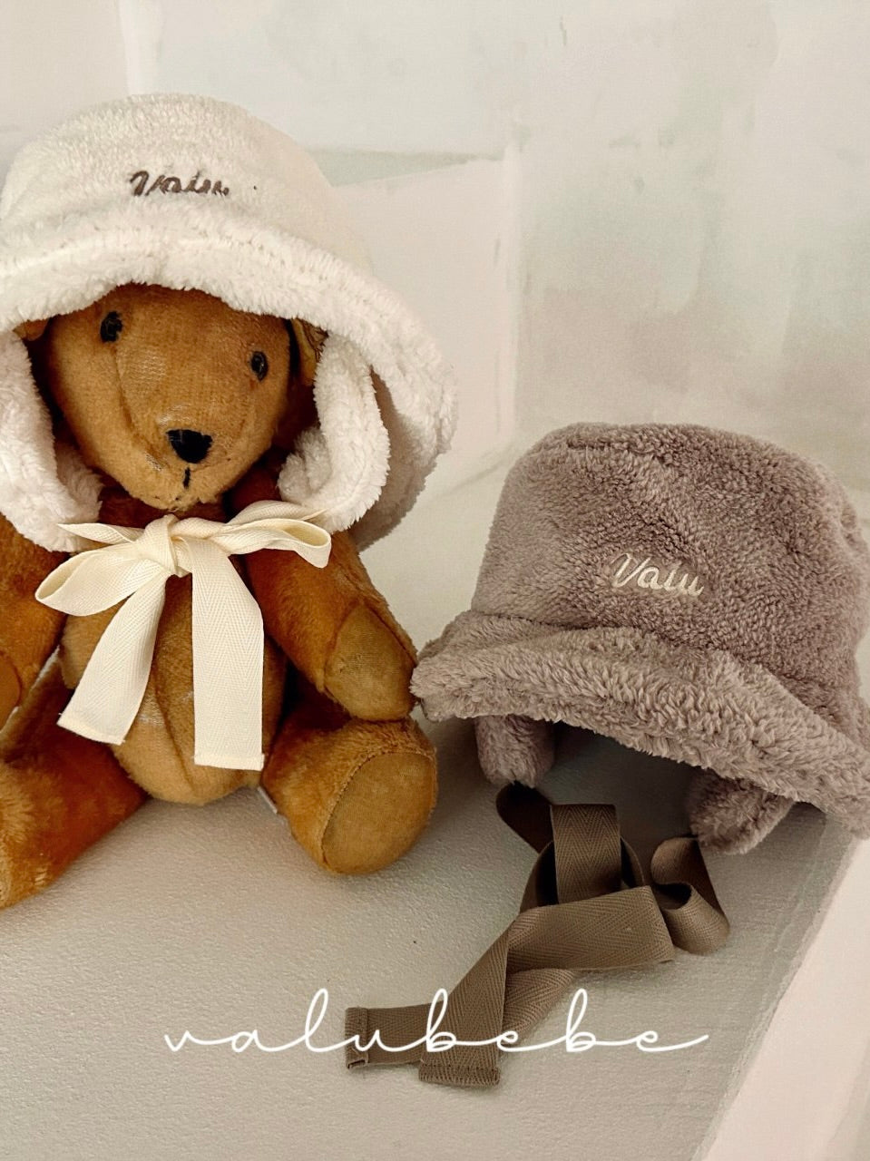 Fur earmuff bucket hat (baby)