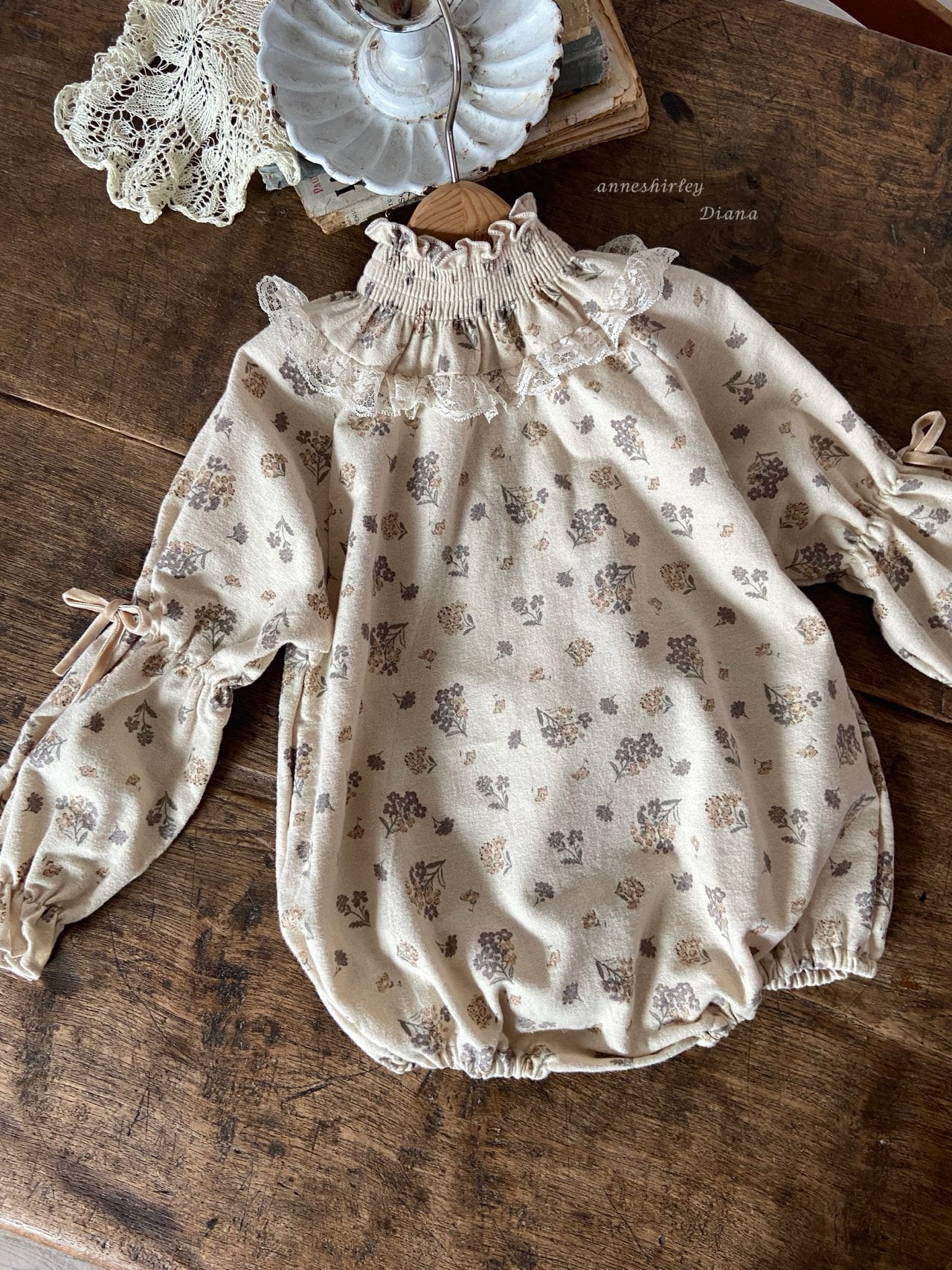 Isabella smock rompers