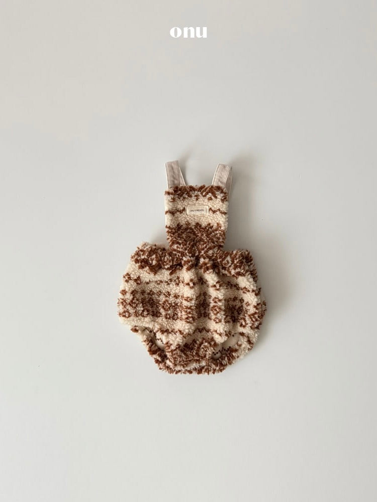 Nordic suspender rompers (baby)