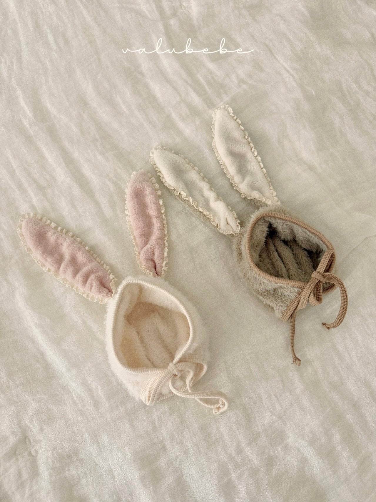 Bunny fur bonnet (baby)
