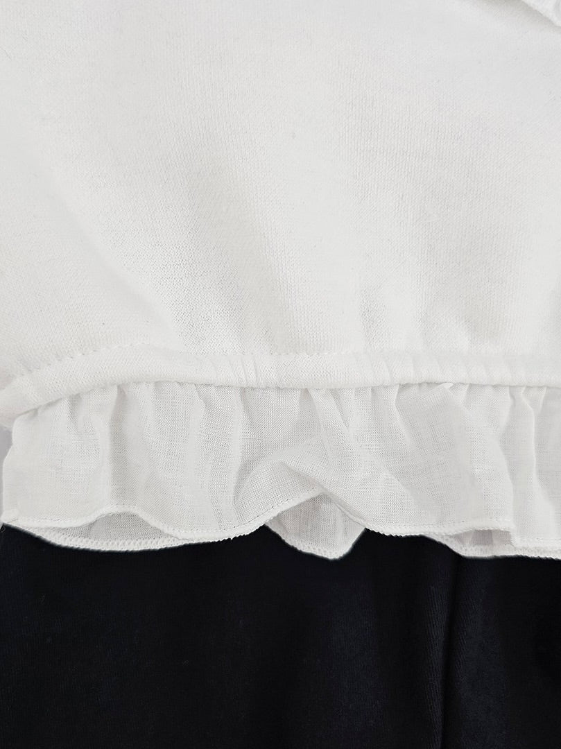 Heart Frill Sweatshirt