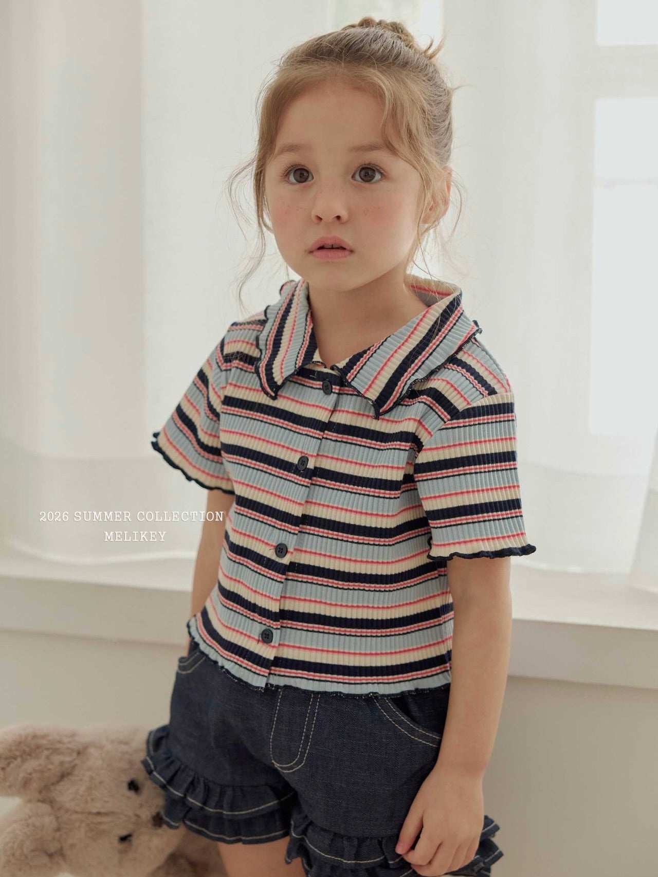 Sugar collar T shirt