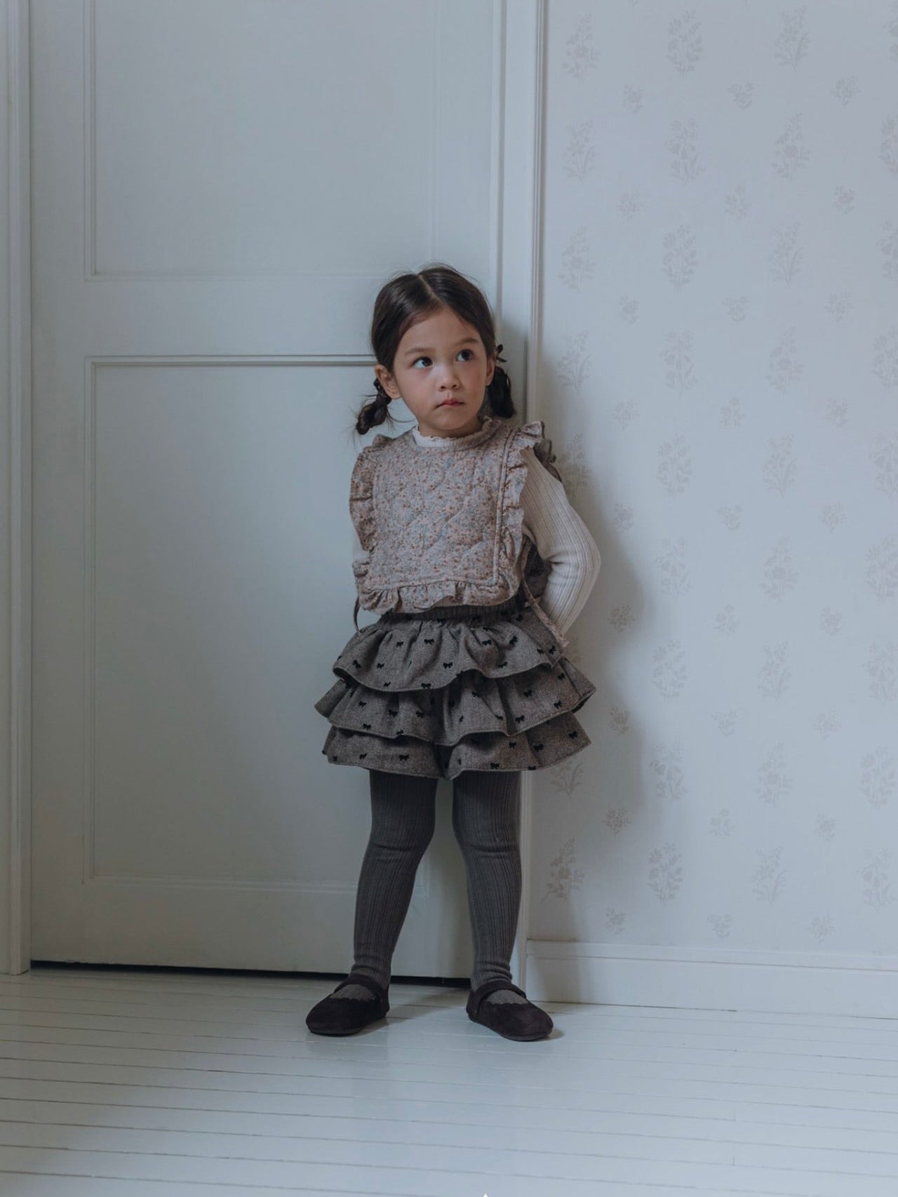 Chloe ribbon cancan pants