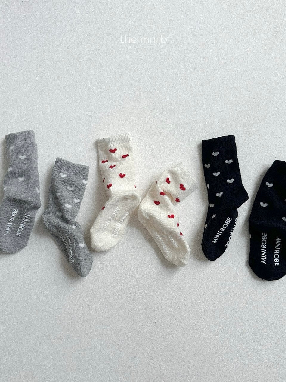Heart socks set