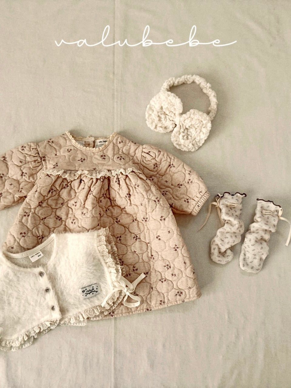 Lace padded one piece (baby)