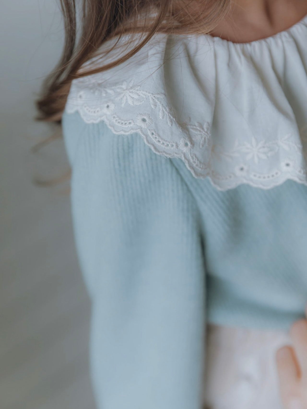 Pleated Lace T