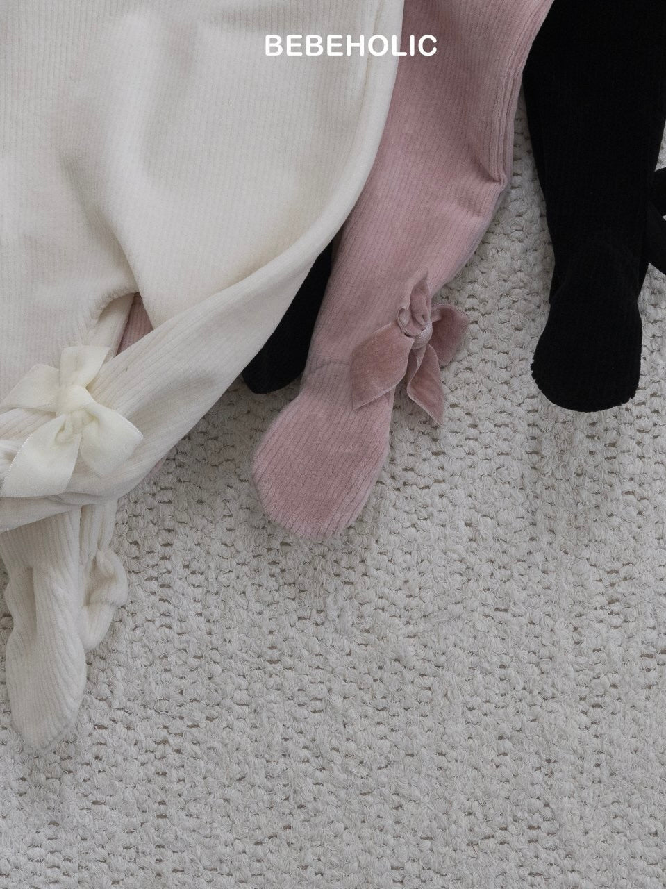 Ribbon footed leggings