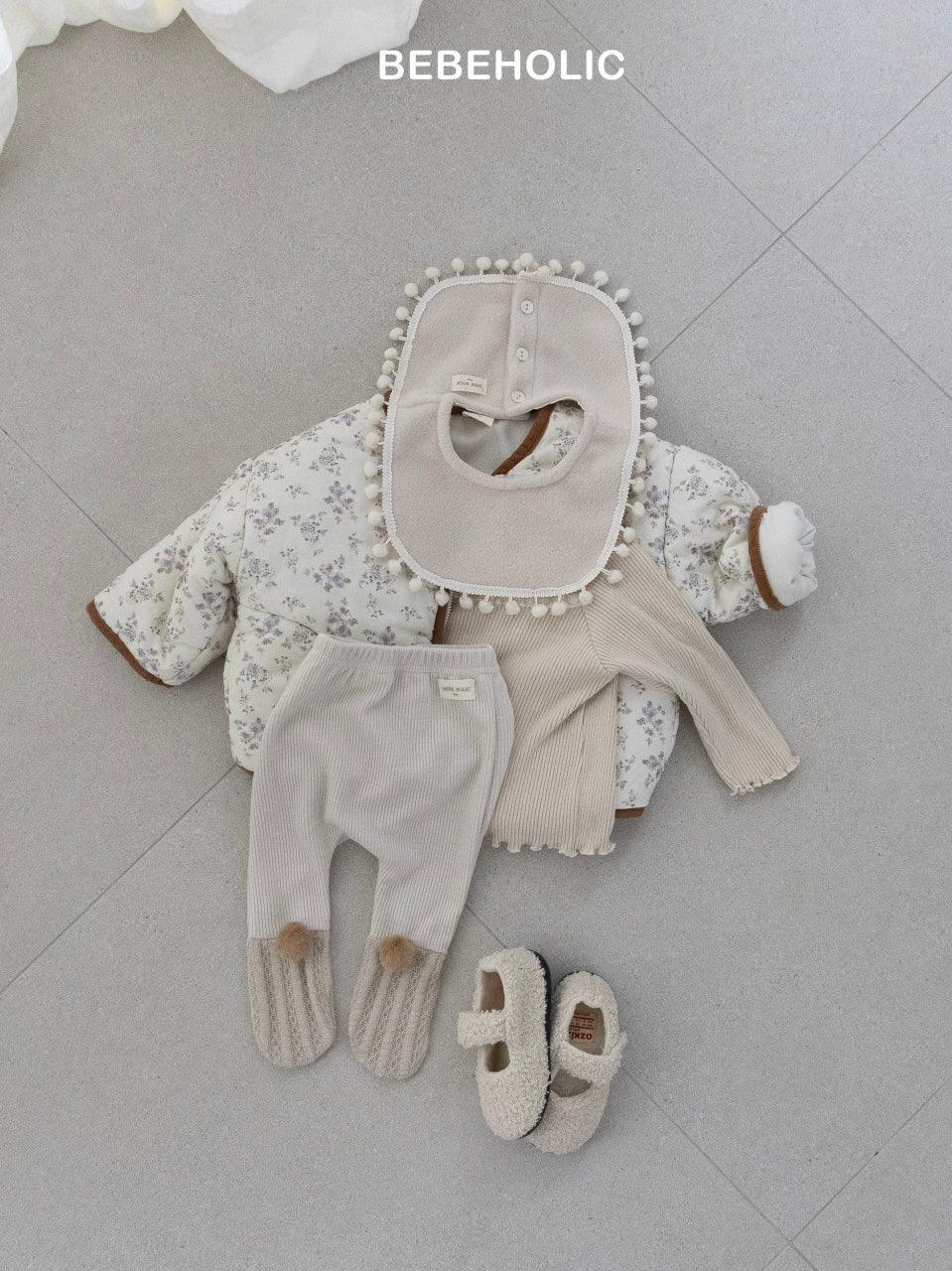 Pom pom texture leggings