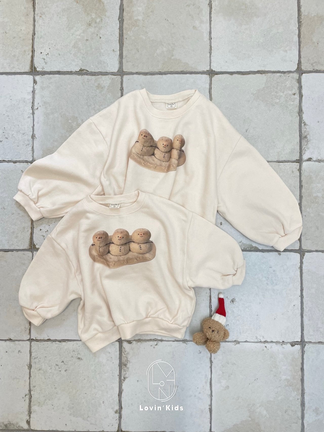 Snow friends fleece sweatshirt
