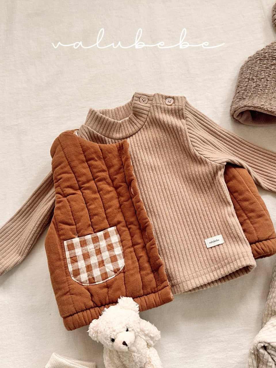 Mare quilted vest (baby & kids)