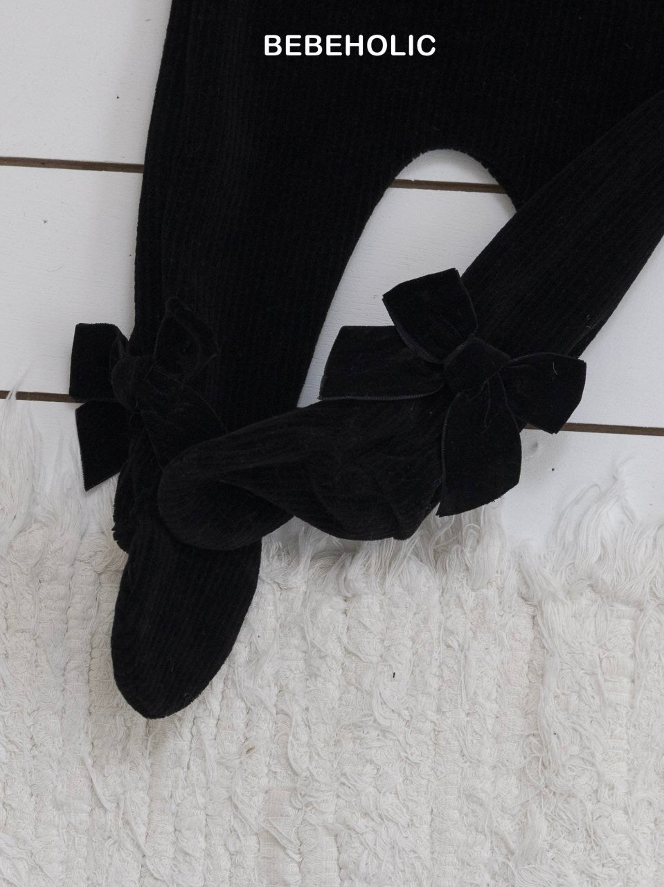 Ribbon footed leggings