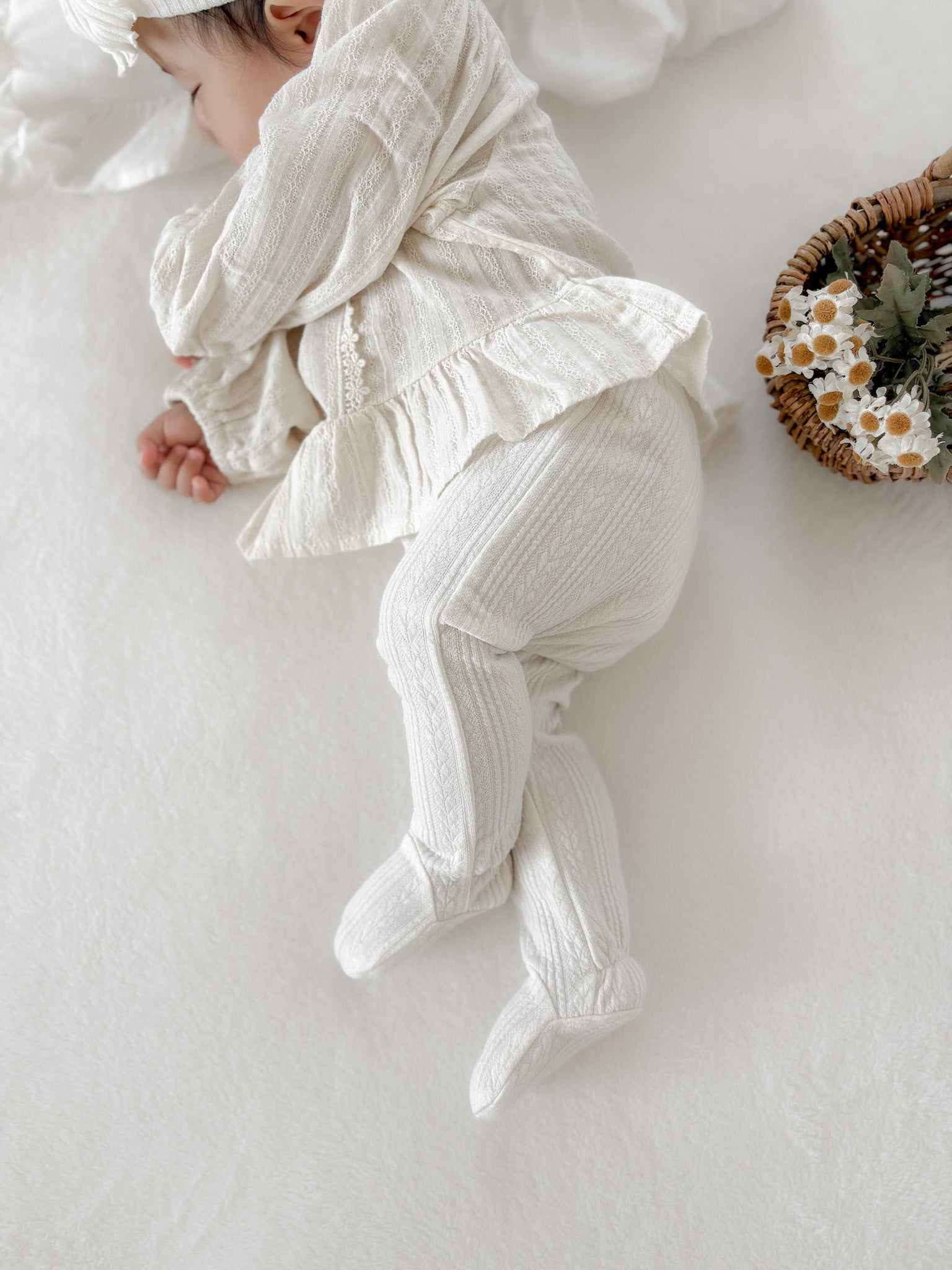 Cozy footed leggings