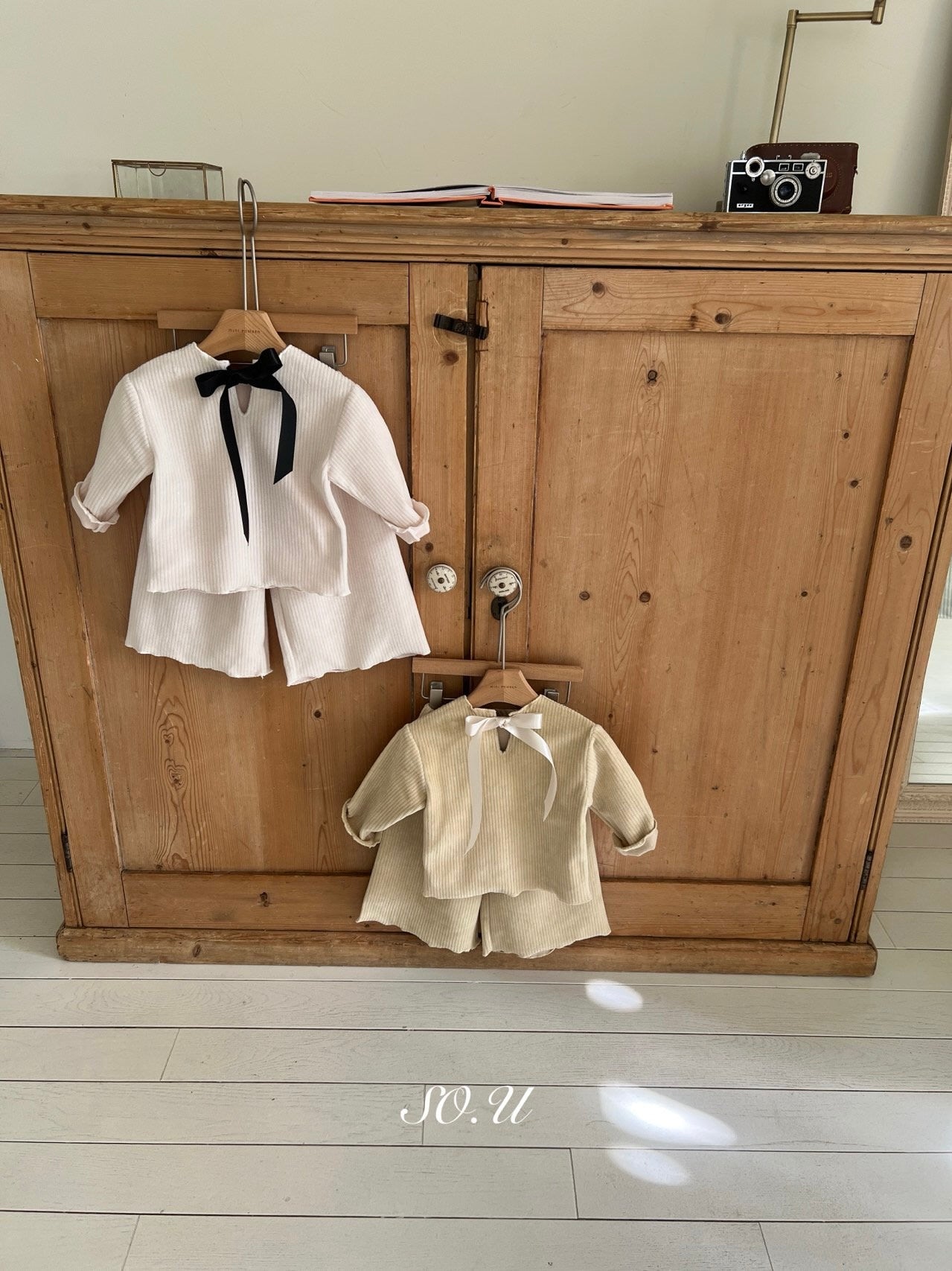 Winter back ribbon set