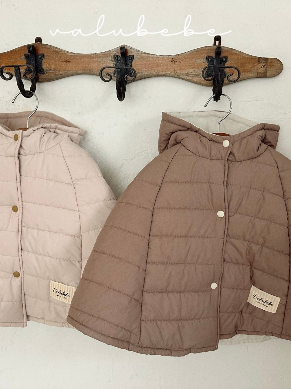 Padded hooded cape (baby)