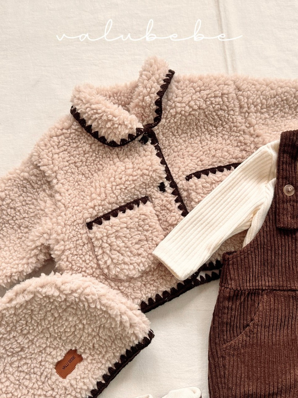 Ava fluffy jacket (baby & kids)