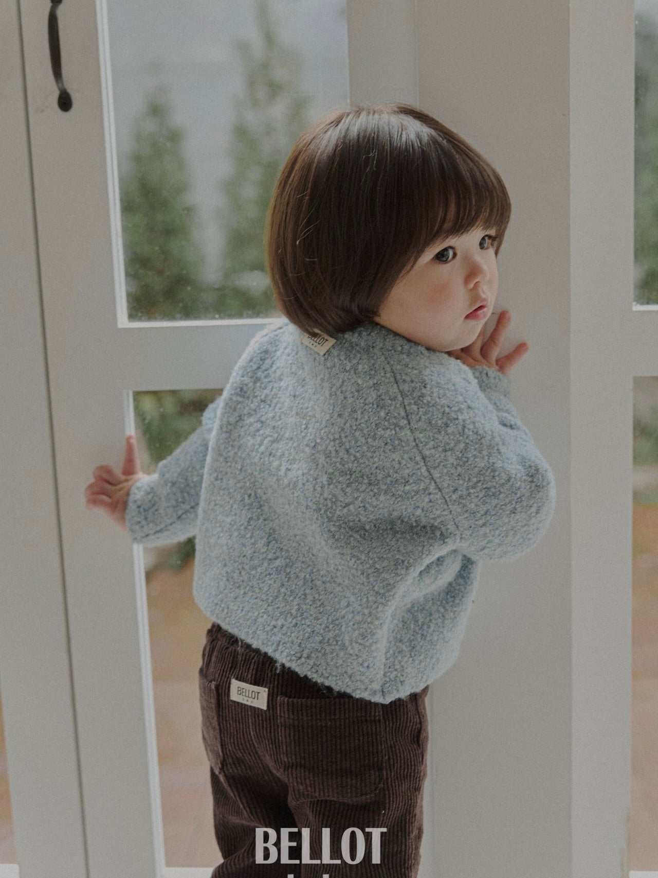 Bebe Curly Cardigan