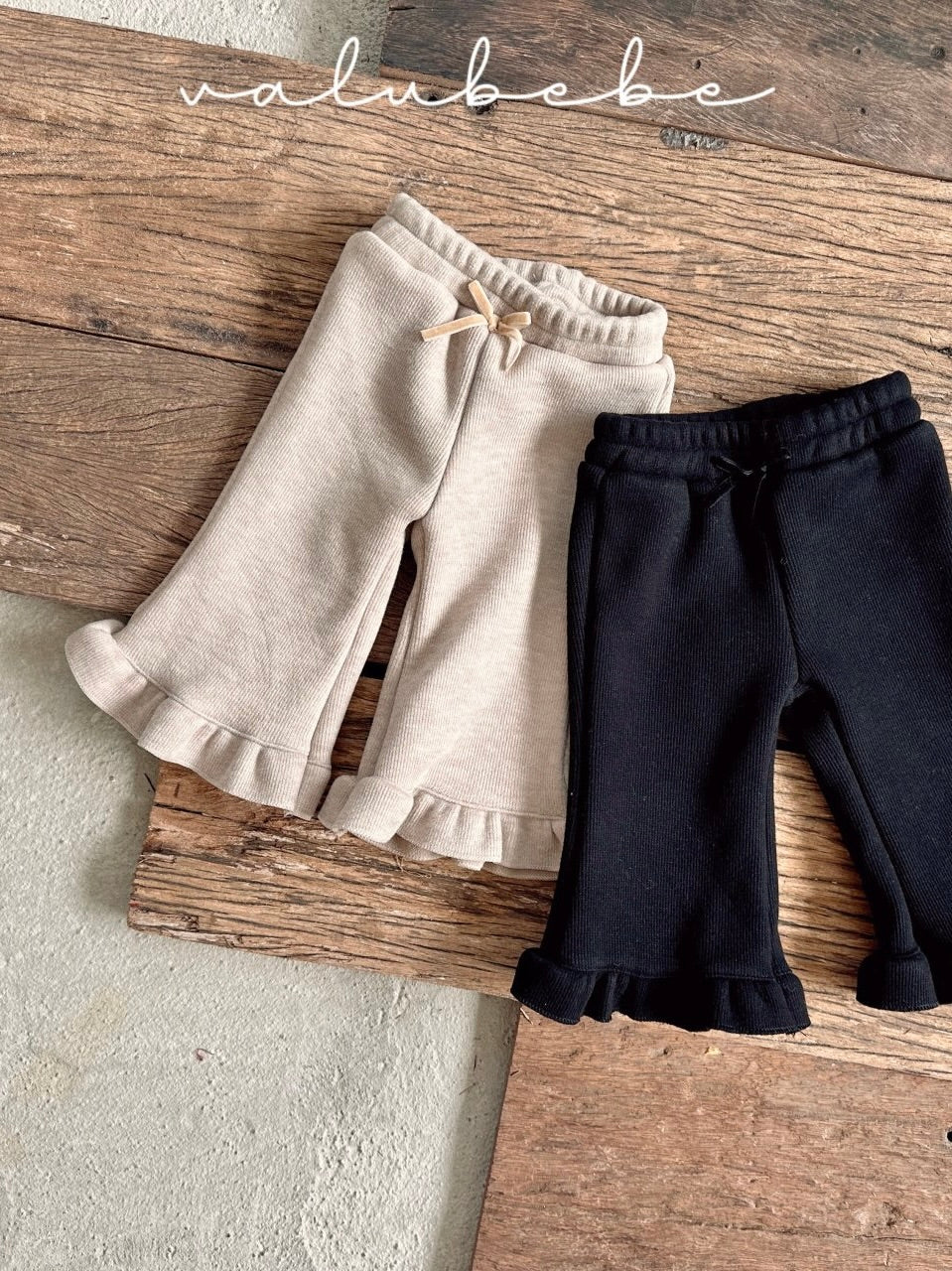 Frill bootcut pants (baby)
