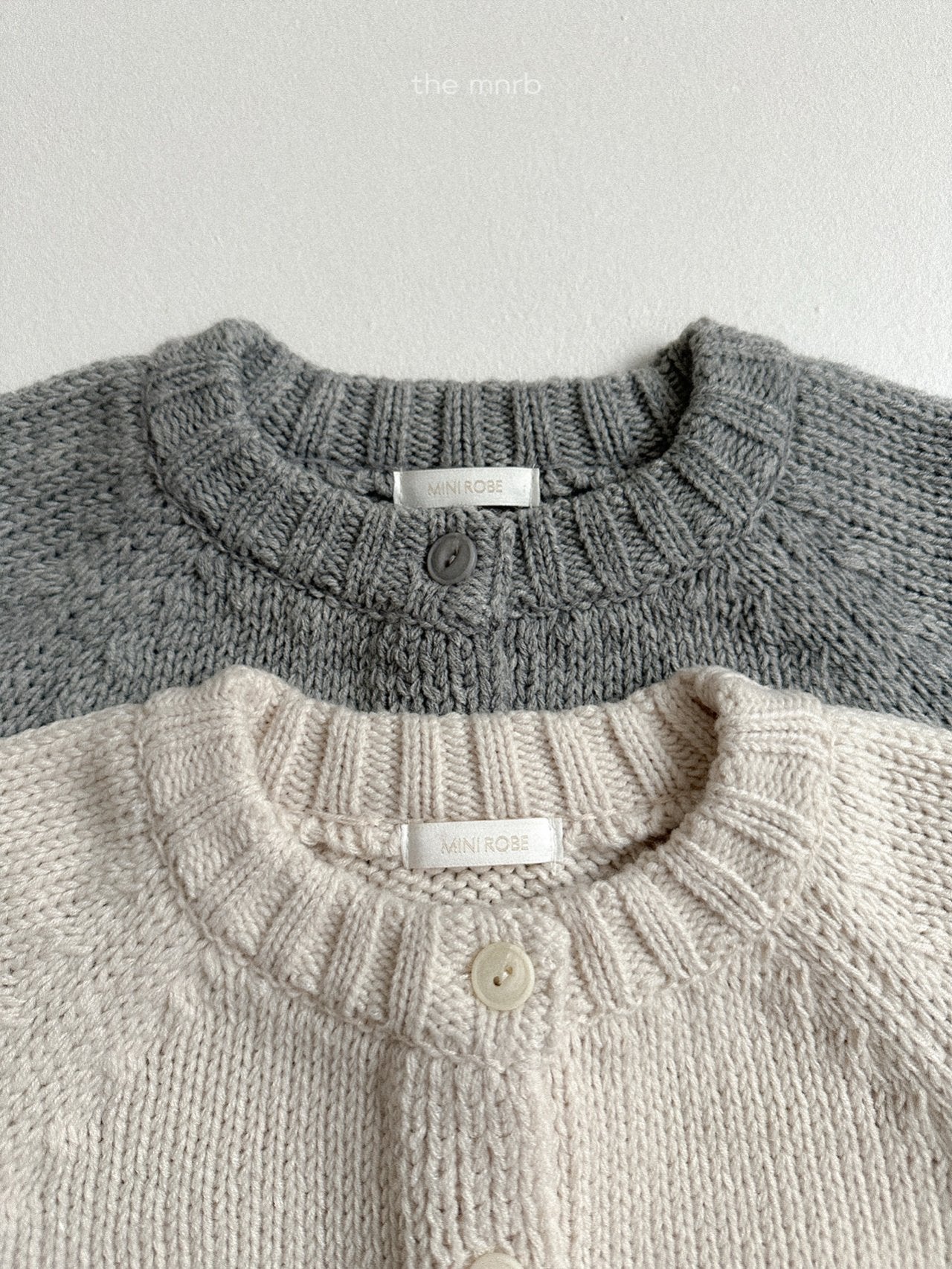 Robe balloon cardigan