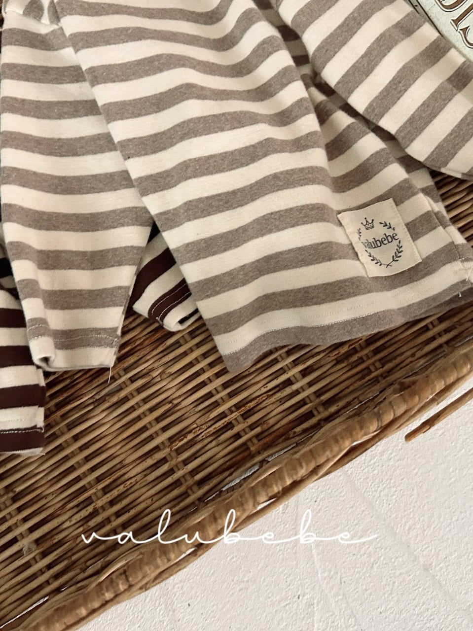 Stripe fluffy T (baby & kids)