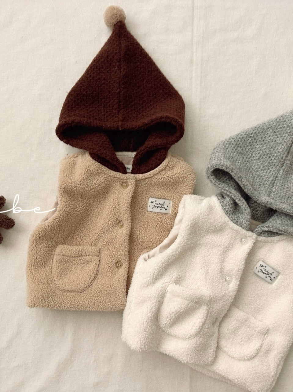 Drop fluffy vest (baby)