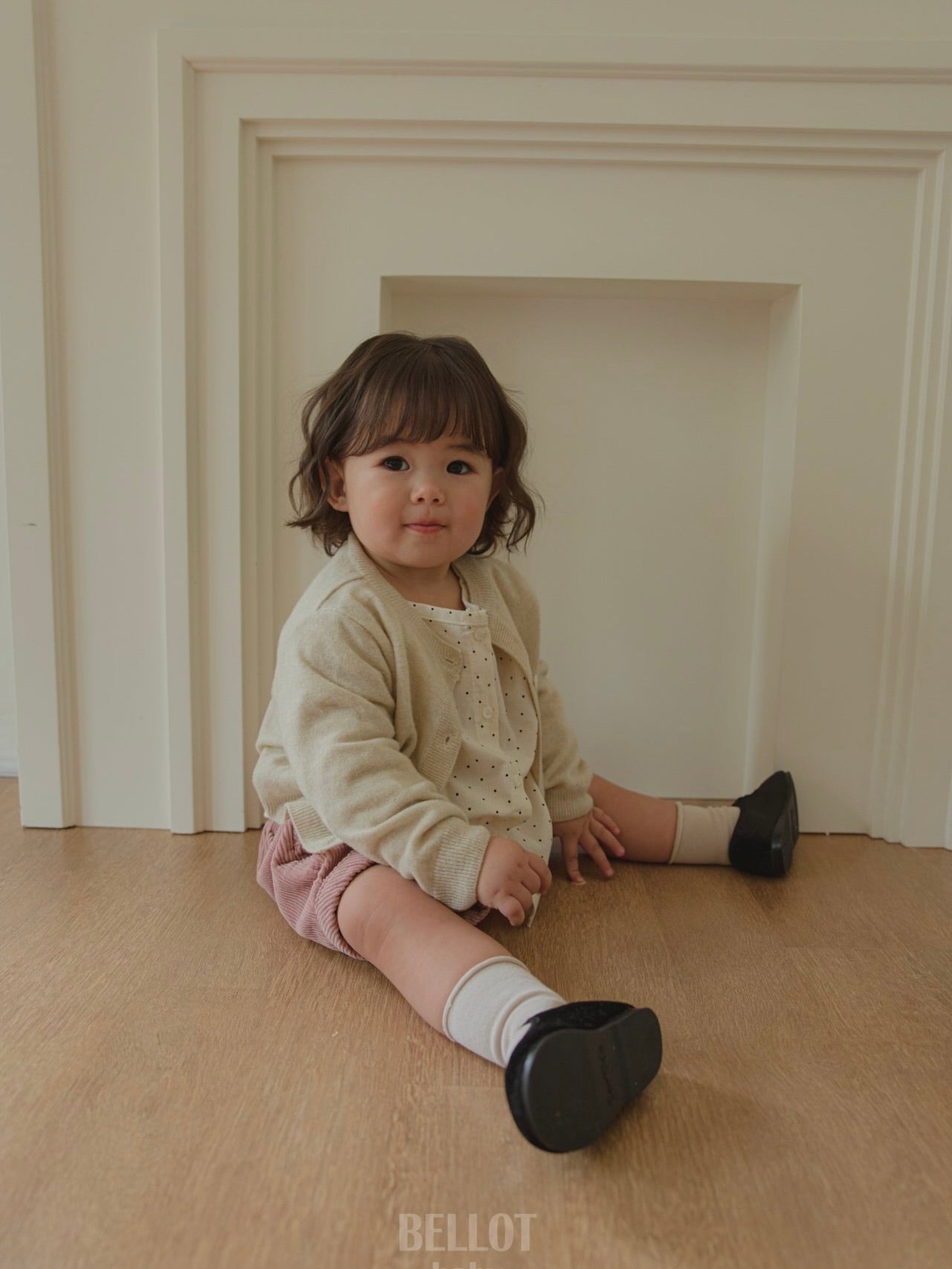 Bebe bonbon dot blouse