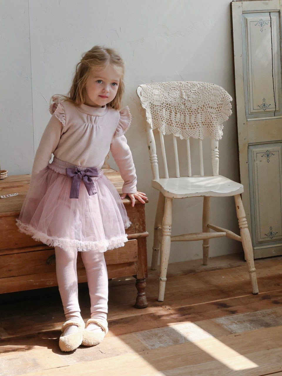 Lydia tulle leggings