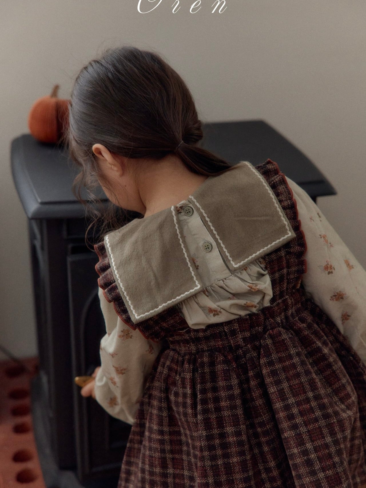 Nanette embroidered collar blouse